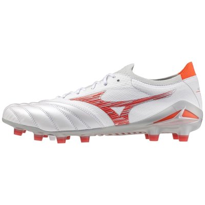 Zapatos De Fútbol Mizuno Morelia Neo IV β Japan Mujer Blancos / Rojos / Coral - Chile M921CPLMDT